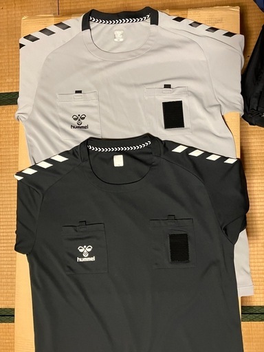 ハンドボール ヒュンメル 審判着 黒とグレー