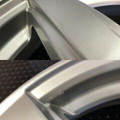 DUNLOP VIOLENTO 社外ホイール 15インチ 4本 4.5J4HPCD100+45 ハスラー スペーシア等　(SHE004)の画像