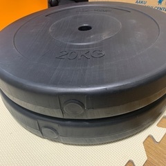 ダンベルプレート20kg　2枚の画像