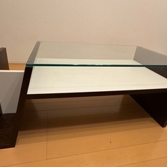 【あげます】【急募】おしゃれローテーブルの画像