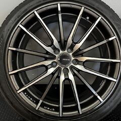 【FALKEN AZENIS FK510 225/40ZR18】夏タイヤ【RAYS GRAM LIGHTS AZURE 57XMA 18インチ 7.5J5HPCD100+50】バリ溝 プリウス BRZ 86(STA005)の画像