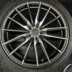 【FALKEN AZENIS FK510 225/40ZR18】夏タイヤ【RAYS GRAM LIGHTS AZURE 57XMA 18インチ 7.5J5HPCD100+50】バリ溝 プリウス BRZ 86(STA005)の画像