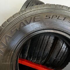 DUNLOP ENASAVE SPLT50 205/85R16 117/115N LT 16インチ ライトトラック用 夏タイヤ 4本 バリ溝 デュトロ タイタン アトラス等　(STT004)の画像