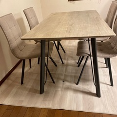 ダイニングテーブル椅子セット
の画像