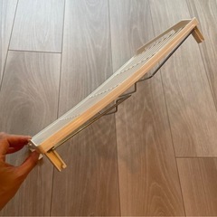 戸棚整理に◎収納ラック(折りたたみ可能)の画像