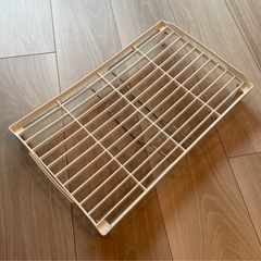 戸棚整理に◎収納ラック(折りたたみ可能)の画像