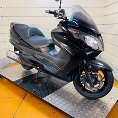 26798km ★始動動画あり★ スカイウェイブ CJ46A ビッグスクーターの画像