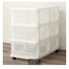 収納ケース3段✖️2個の画像