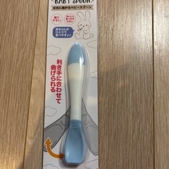 ミルク用スプーンと離乳食用スプーンの画像