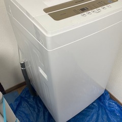 北九州市内配送無料　保証付き 2020年製アイリスオーヤマ IRIS OHYAMA 全自動洗濯機 5kg  IAW-T502Eの画像