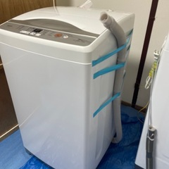 北九州市内配送無料　保証付き アクア　全自動洗濯機　2021年製74kgAQW-H74の画像