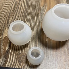 シリコンモールド３点丸型の画像