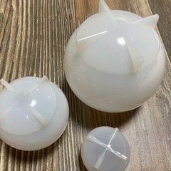 シリコンモールド３点丸型の画像