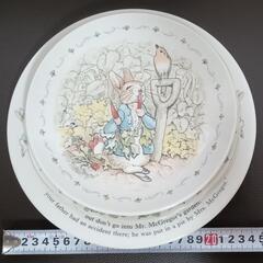 90年代 ピーターラビット2皿＆トトロ1皿 大皿 バラ売り可の画像