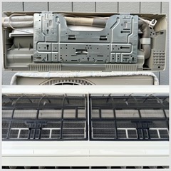 ■エアコン パナソニック 6畳用 2023年製 エオリア 2.2kw■Panasonic CS-223DFL 単相100V 冷媒R32■内部クリーン 冷房除湿モードの画像