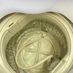 北九州市内配送無料　保証付き 日立 HITACHI 全自動洗濯機（5.0kg） 白い約束 ピュアホワイト NW-5MRの画像