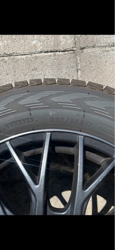 「取引決まりました。」スタッドレスタイヤ ホイール4本セット　225/65R17