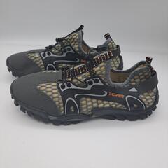 新品①★アウトドア　メッシュシューズ【26.5㎝】の画像