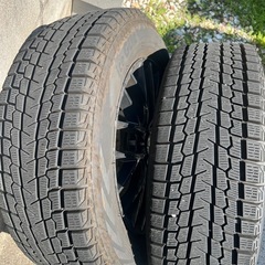スタッドレスタイヤ ホイール4本セット　225/65R17の画像