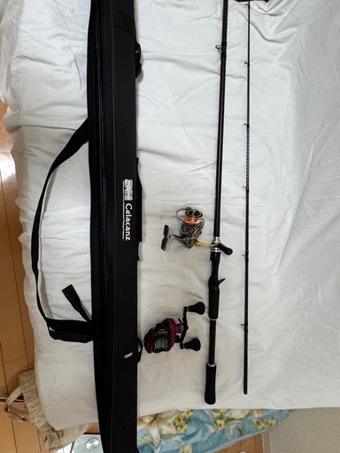 竿リールロッドケースセット