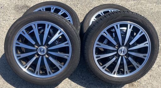 日産純正15インチアルミ付タイヤ1本のみ②【匿名配送／送料込み／最終値下げ！】 165/55R15 東北6県無料配送対応‼️爆安‼️最終値下げ‼️③ (渚