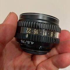 最高級引き伸ばしレンズ　FUJINON EX 75mm F4.5 の画像