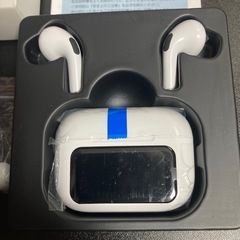 お取引き中　完全ワイヤレスイヤホン　ディスプレイ搭載　Bluetooth5.4の画像