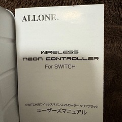   ALLONEワイヤレスコントローラーの画像