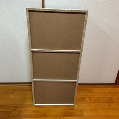 🧺白カラーボックス　3段ボックス🧺の画像