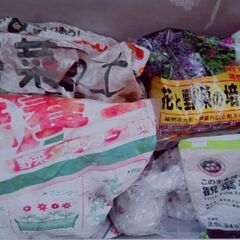 【無料】ガーデニングの土・培養土などお譲りします（まとめて）の画像