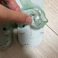 男の子　新品サンダル　16センチの画像