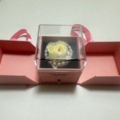 【新品】アクセサリーケース　プリザードフラワー　の画像