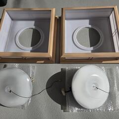 和室用LEDライト2点セット(オーデリック)の画像