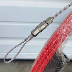 未使用■ジェフコム㈱ / スーパーレッドライン 30m ◆通線ワイヤー 呼び線 / RX-5830の画像
