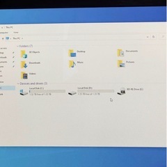 富士通　DESKTOP-MDDQDNA i7 8GB 3TB の画像
