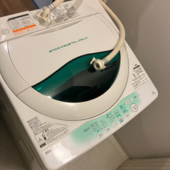 ジャンク品　全自動洗濯機　TOSHIBA 2014年製　5.0Kgの画像