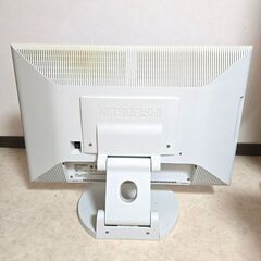 【三菱電機】25.5型液晶ディスプレイ RDT261WH（動作確認済・ケーブル付き）①の画像