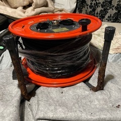 200V電工ドラム中古品　写真を全部見てください。の画像