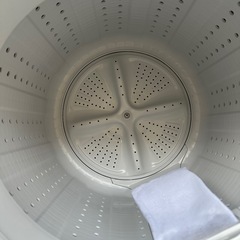 SHARP 全自動洗濯機 ES-GE45P 4.5kg ホワイト系の画像