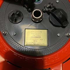 200V電工ドラム中古品　写真を全部見てください。の画像
