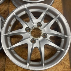 TRANS 14インチ 4.5J +45 PCD100 4H ホイール 4本セットの画像