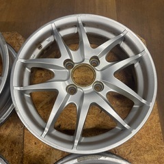 TRANS 14インチ 4.5J +45 PCD100 4H ホイール 4本セットの画像