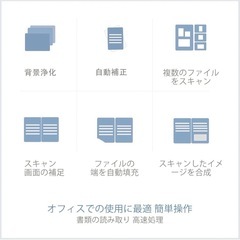 ドキュメントスキャナー 非破壊自炊対応 書画カメラ A4対応 500万画素の画像