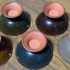 高脚付きデザート皿　コンポート　小鉢　５個セットの画像