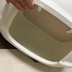 猫ハウス（トイレ）未使用の画像