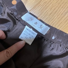 ドット　ブラウン　L 膝下の画像