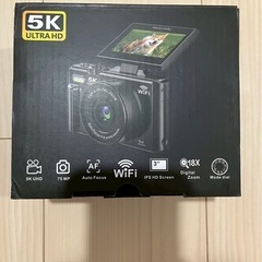 デジカメ 5K録画 7500万画素 Wi-Fi機能 デジタルカメラ 連続撮影の画像