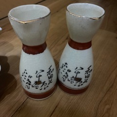 昭和レトロ　九谷焼の酒徳利　母里太兵衛　とっくりの画像