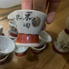 昭和レトロ　九谷焼の酒徳利　母里太兵衛　とっくりの画像