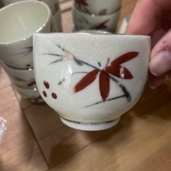 昭和　レトロ　湯呑みの画像